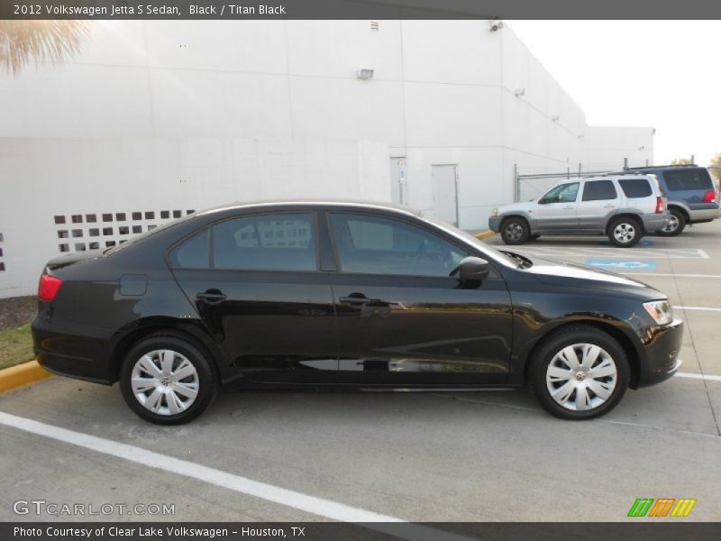 Black / Titan Black 2012 Volkswagen Jetta S Sedan