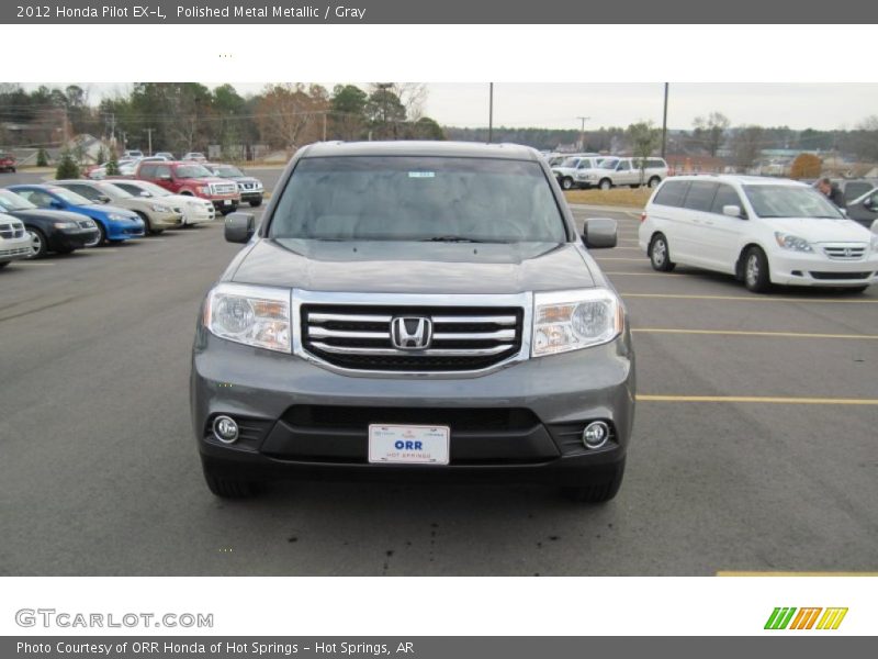 Polished Metal Metallic / Gray 2012 Honda Pilot EX-L