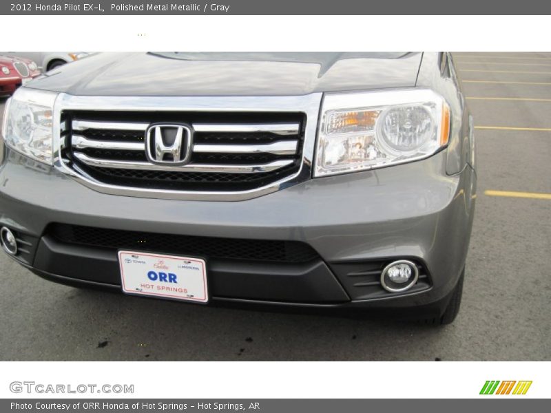 Polished Metal Metallic / Gray 2012 Honda Pilot EX-L