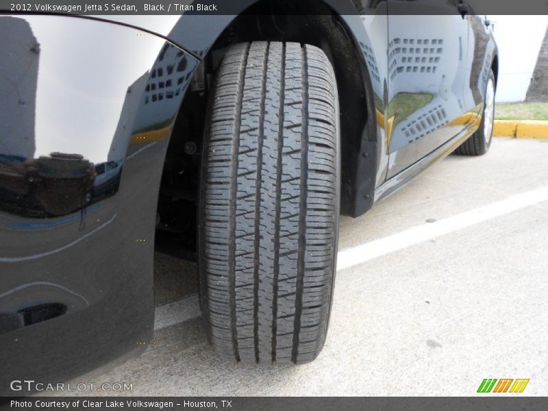 Black / Titan Black 2012 Volkswagen Jetta S Sedan