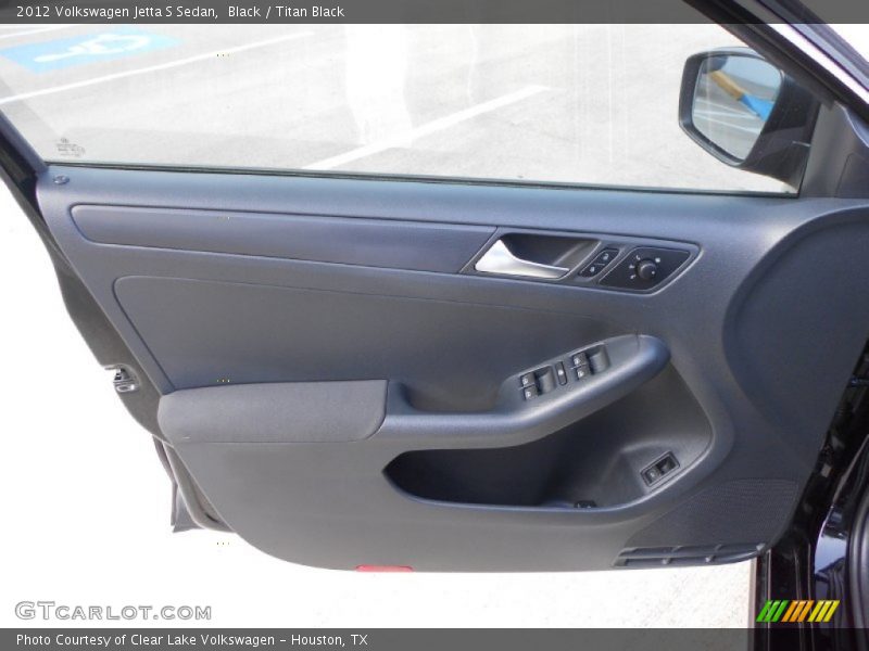 Black / Titan Black 2012 Volkswagen Jetta S Sedan