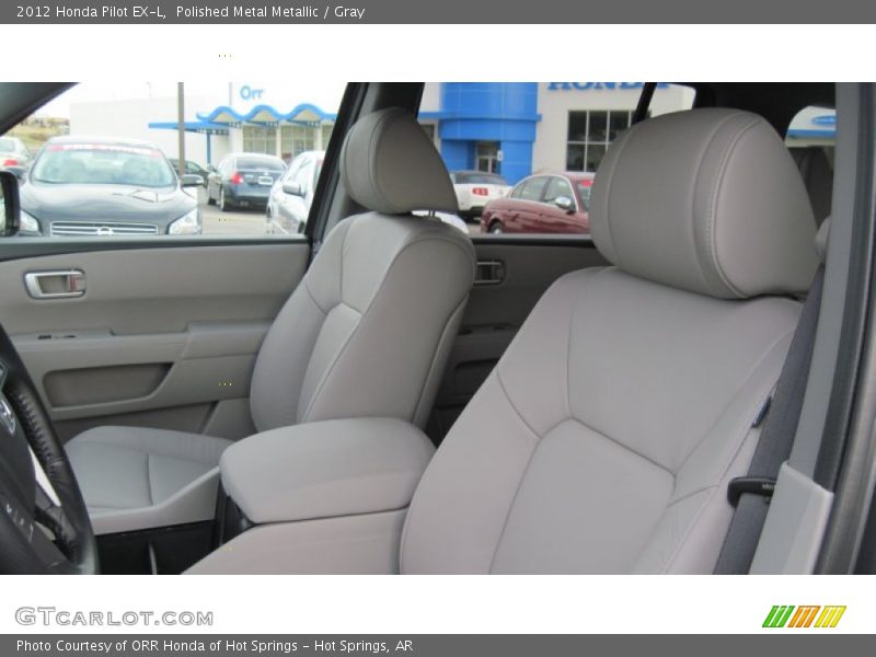 Polished Metal Metallic / Gray 2012 Honda Pilot EX-L