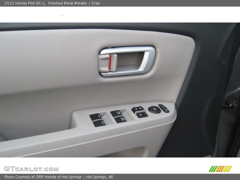 Polished Metal Metallic / Gray 2012 Honda Pilot EX-L