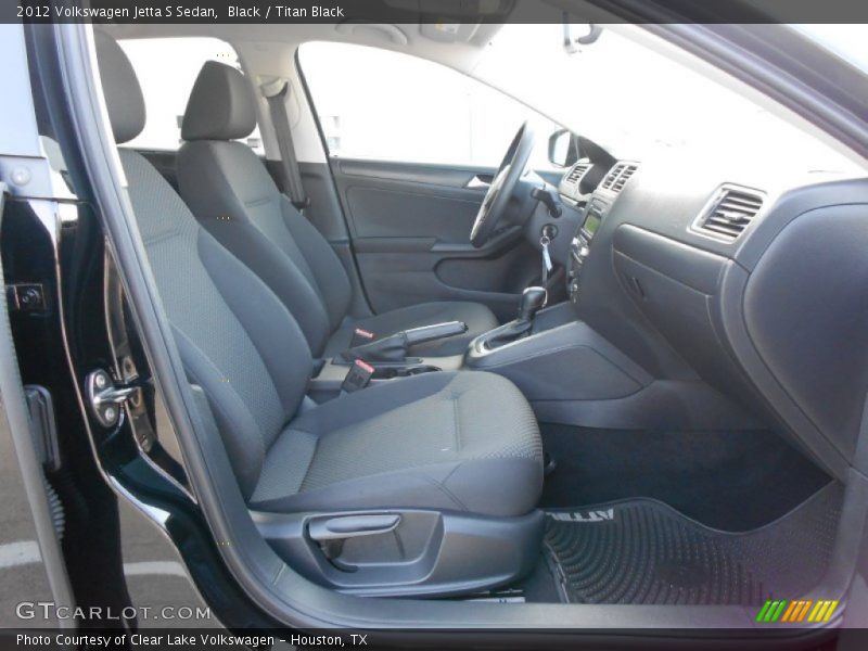 Black / Titan Black 2012 Volkswagen Jetta S Sedan