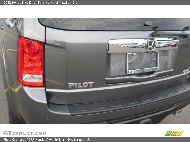 Polished Metal Metallic / Gray 2012 Honda Pilot EX-L