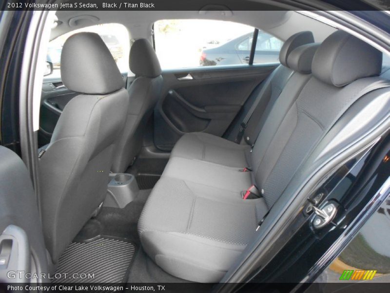 Black / Titan Black 2012 Volkswagen Jetta S Sedan