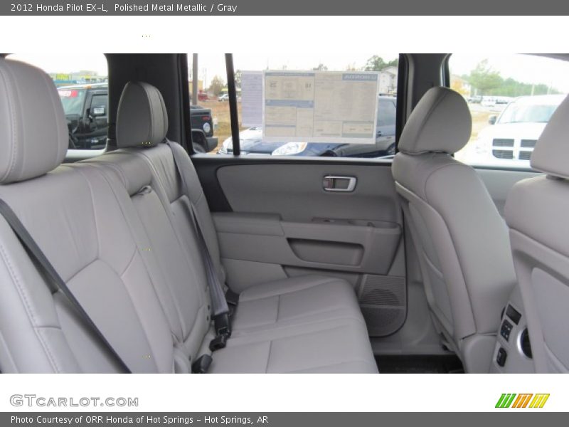 Polished Metal Metallic / Gray 2012 Honda Pilot EX-L