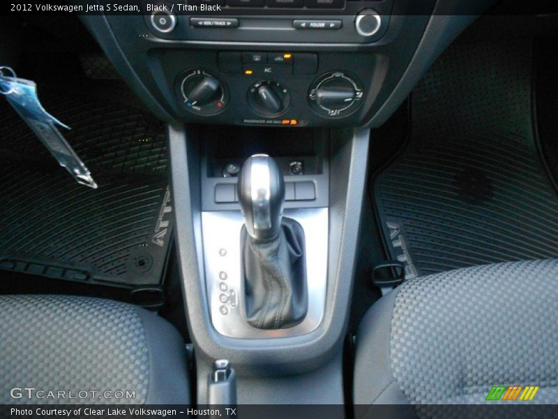 Black / Titan Black 2012 Volkswagen Jetta S Sedan