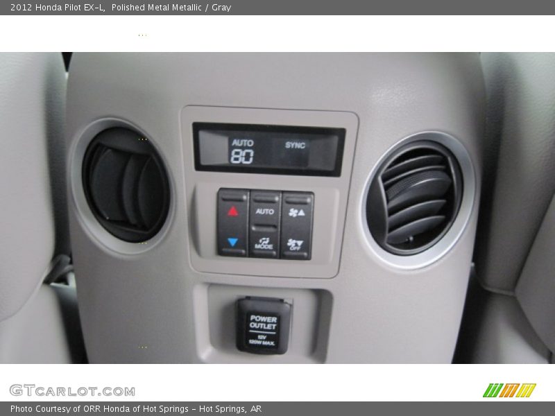 Polished Metal Metallic / Gray 2012 Honda Pilot EX-L