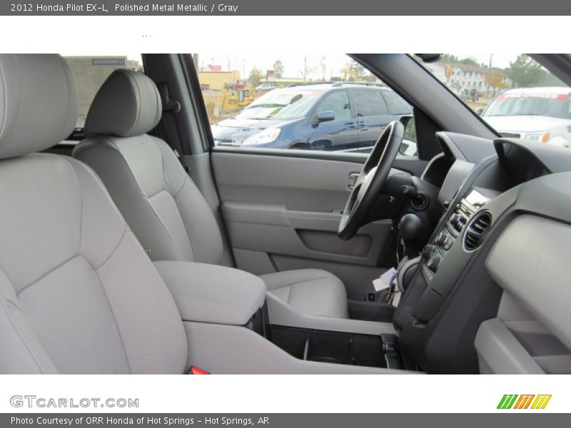 Polished Metal Metallic / Gray 2012 Honda Pilot EX-L