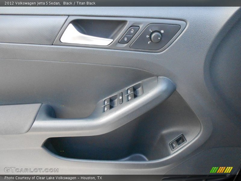 Black / Titan Black 2012 Volkswagen Jetta S Sedan