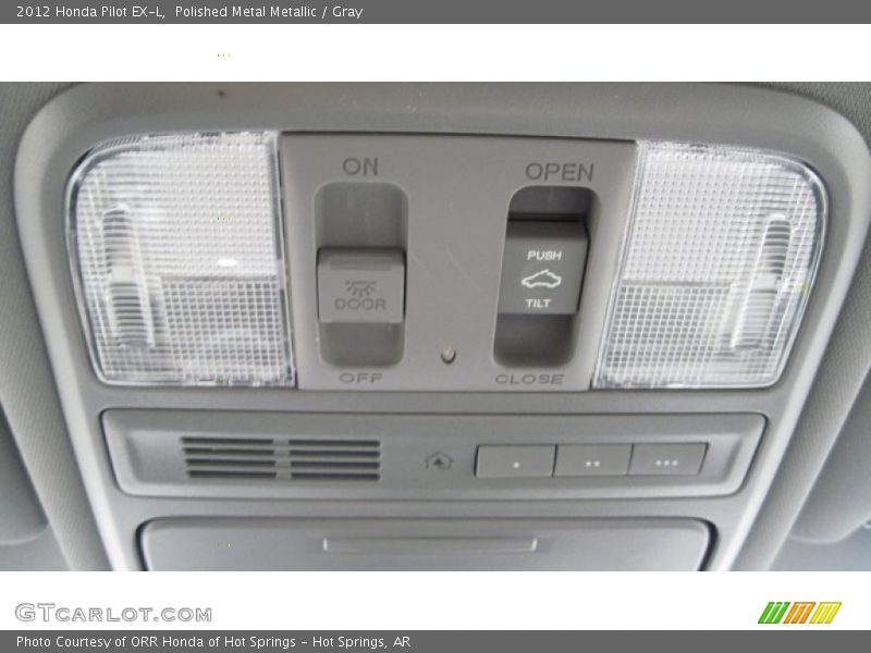 Polished Metal Metallic / Gray 2012 Honda Pilot EX-L