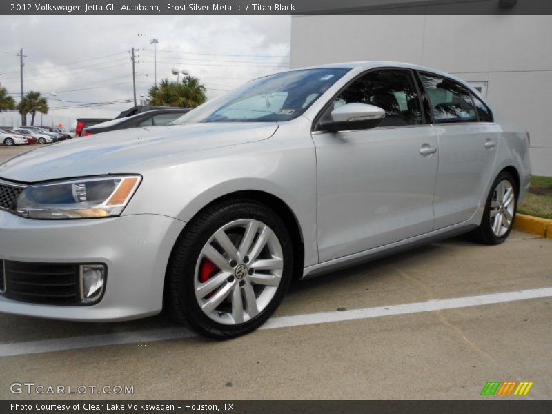 Frost Silver Metallic / Titan Black 2012 Volkswagen Jetta GLI Autobahn