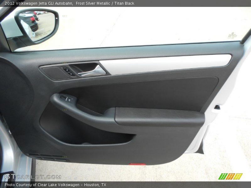 Frost Silver Metallic / Titan Black 2012 Volkswagen Jetta GLI Autobahn
