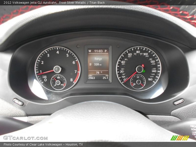 Frost Silver Metallic / Titan Black 2012 Volkswagen Jetta GLI Autobahn
