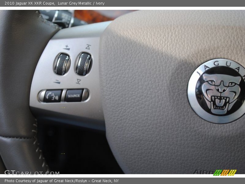 Lunar Grey Metallic / Ivory 2010 Jaguar XK XKR Coupe