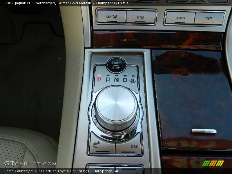  2009 XF Supercharged 6 Speed Sequential Shift Automatic Shifter