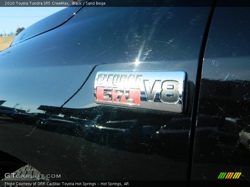 Black / Sand Beige 2010 Toyota Tundra SR5 CrewMax