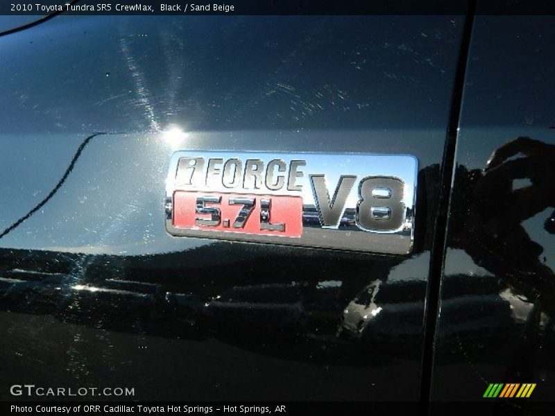 Black / Sand Beige 2010 Toyota Tundra SR5 CrewMax
