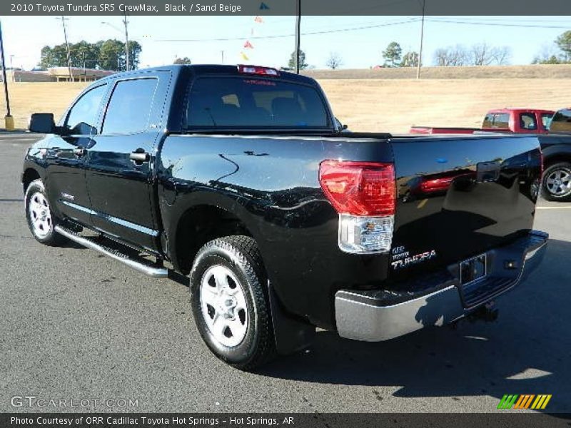 Black / Sand Beige 2010 Toyota Tundra SR5 CrewMax