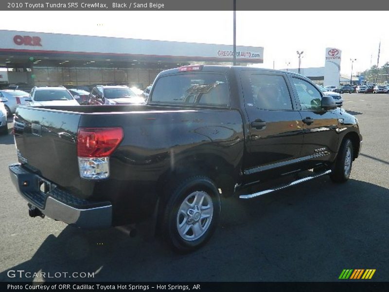 Black / Sand Beige 2010 Toyota Tundra SR5 CrewMax