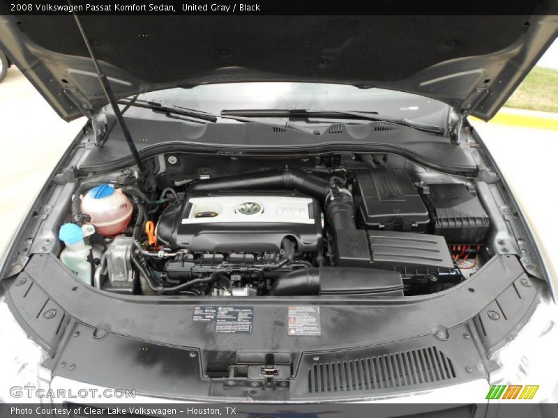 United Gray / Black 2008 Volkswagen Passat Komfort Sedan