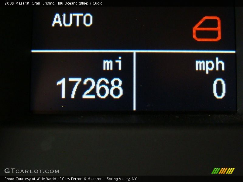 Blu Oceano (Blue) / Cuoio 2009 Maserati GranTurismo
