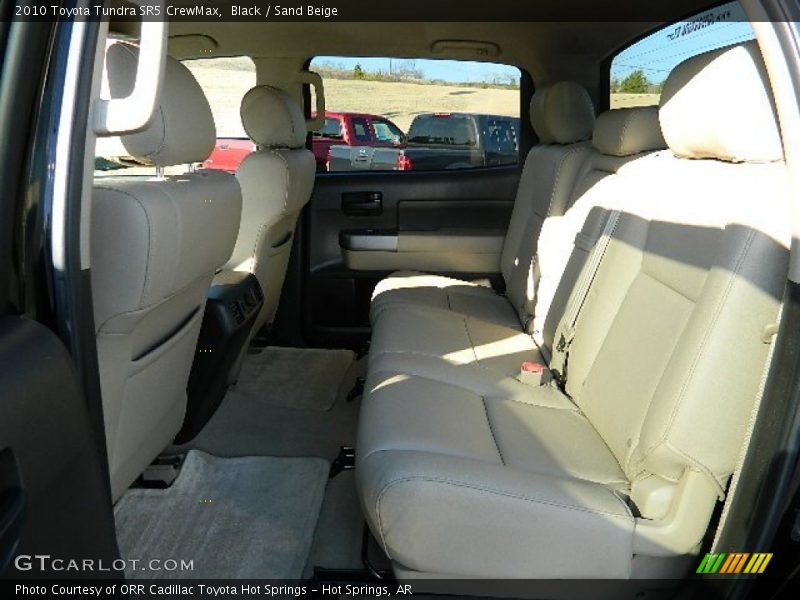 Black / Sand Beige 2010 Toyota Tundra SR5 CrewMax