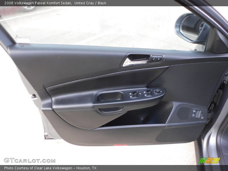 United Gray / Black 2008 Volkswagen Passat Komfort Sedan