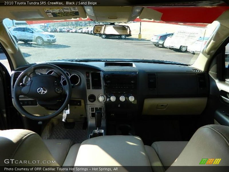 Black / Sand Beige 2010 Toyota Tundra SR5 CrewMax