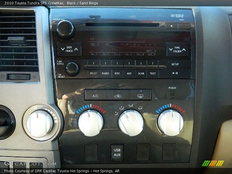 Black / Sand Beige 2010 Toyota Tundra SR5 CrewMax