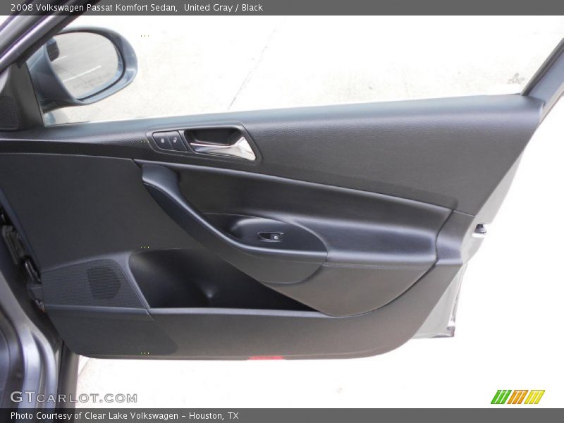 United Gray / Black 2008 Volkswagen Passat Komfort Sedan