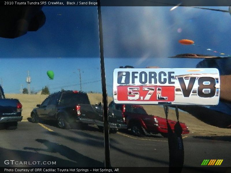 Black / Sand Beige 2010 Toyota Tundra SR5 CrewMax