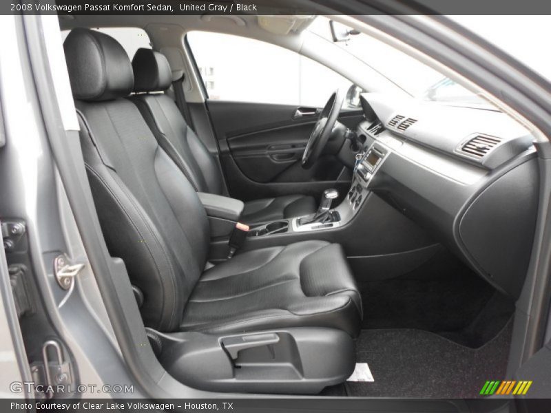 United Gray / Black 2008 Volkswagen Passat Komfort Sedan