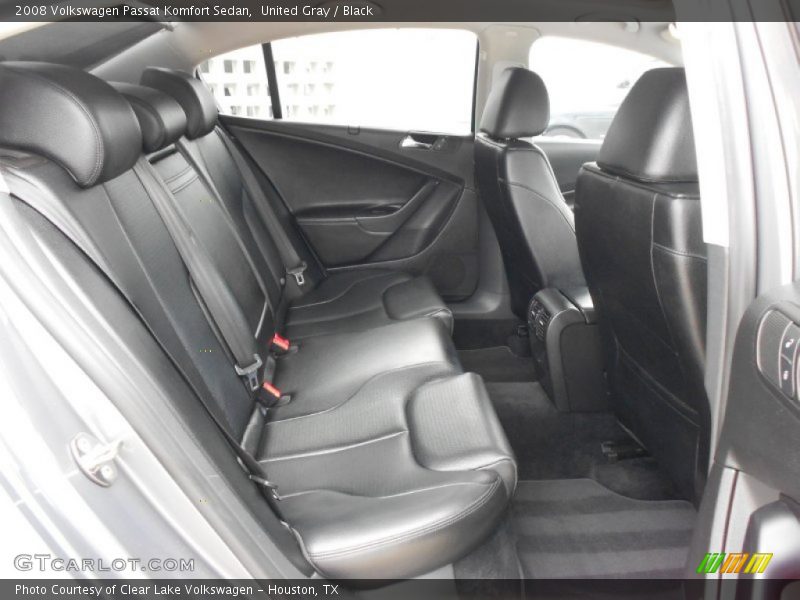 United Gray / Black 2008 Volkswagen Passat Komfort Sedan