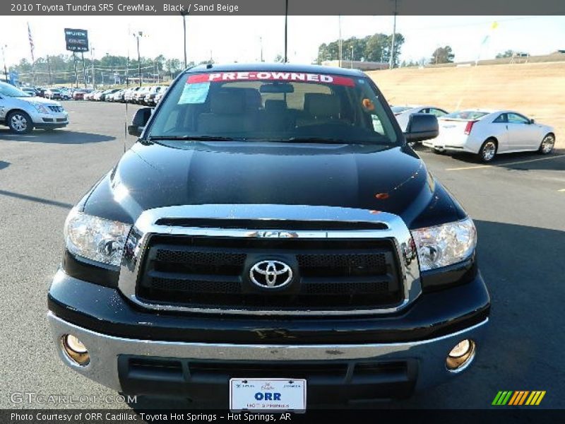 Black / Sand Beige 2010 Toyota Tundra SR5 CrewMax