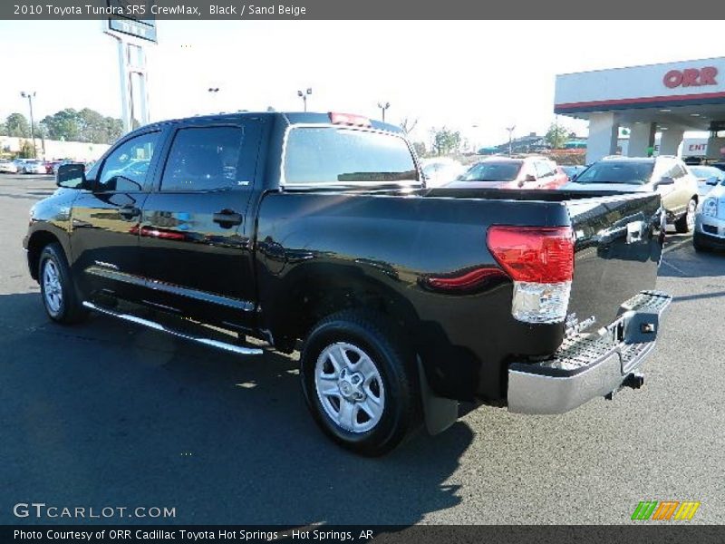 Black / Sand Beige 2010 Toyota Tundra SR5 CrewMax
