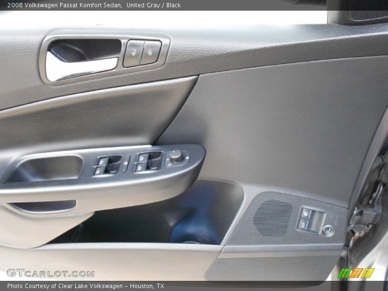 United Gray / Black 2008 Volkswagen Passat Komfort Sedan
