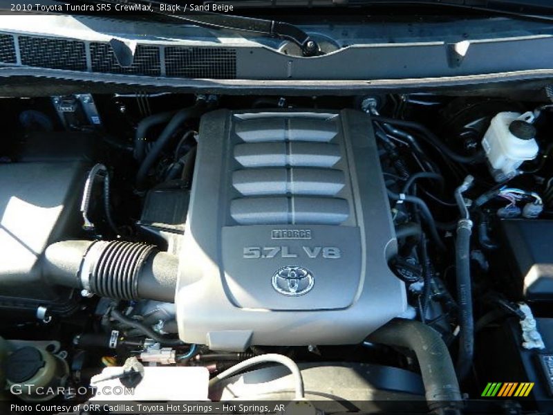 Black / Sand Beige 2010 Toyota Tundra SR5 CrewMax