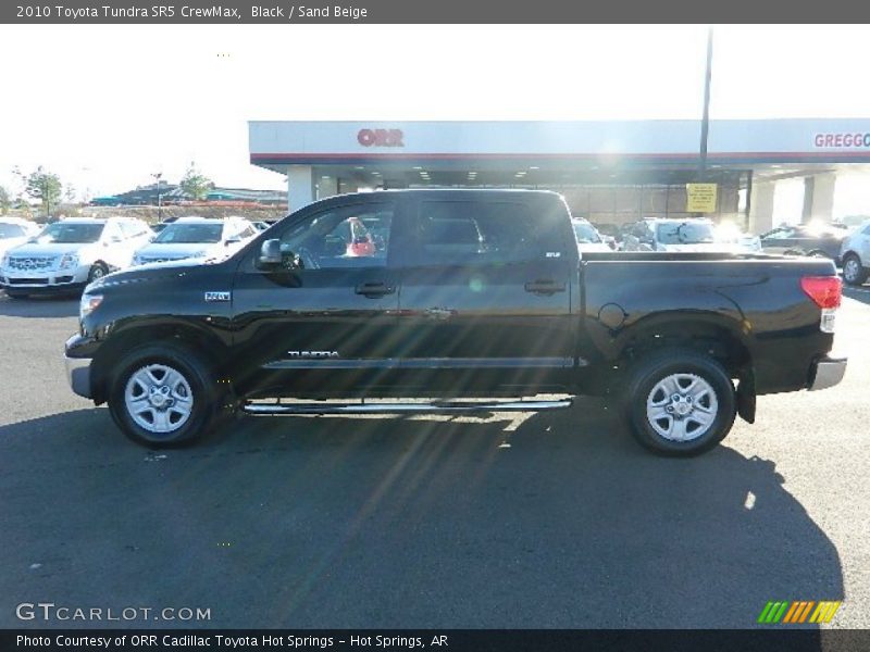 Black / Sand Beige 2010 Toyota Tundra SR5 CrewMax
