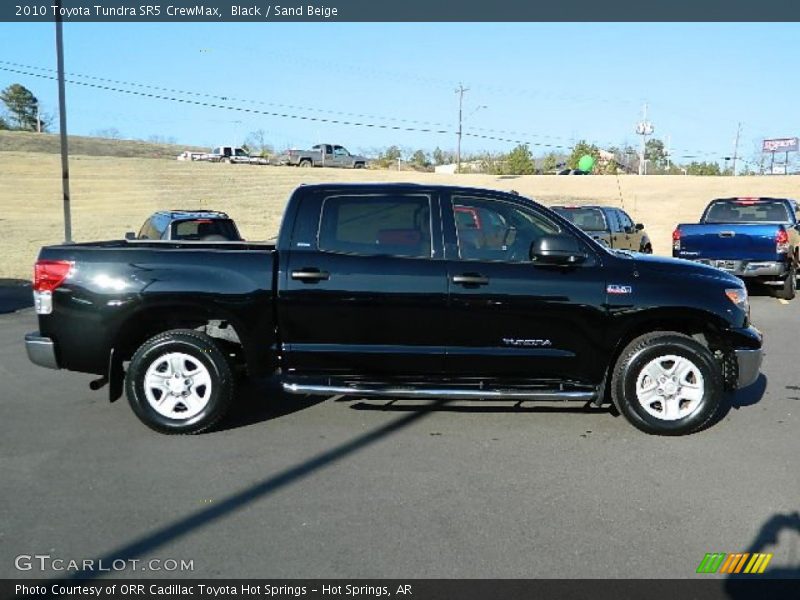 Black / Sand Beige 2010 Toyota Tundra SR5 CrewMax