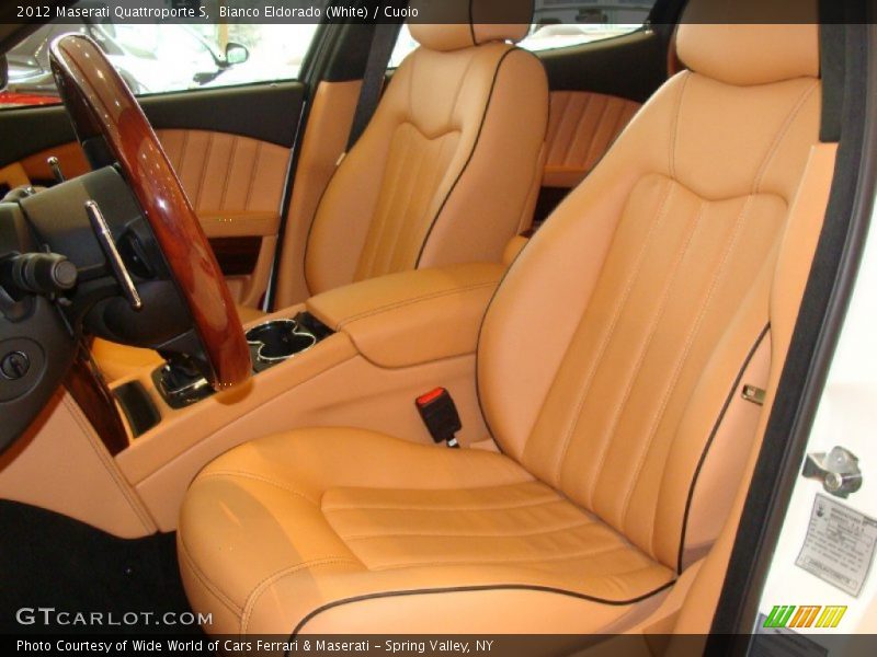  2012 Quattroporte S Cuoio Interior