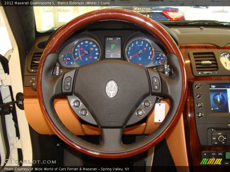 2012 Quattroporte S Steering Wheel