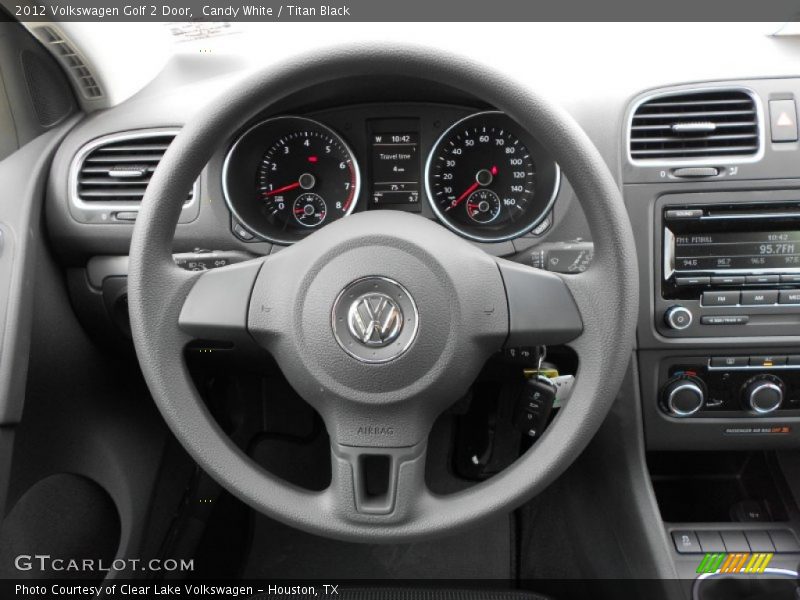  2012 Golf 2 Door Steering Wheel