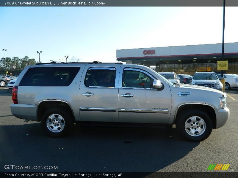 Silver Birch Metallic / Ebony 2009 Chevrolet Suburban LT