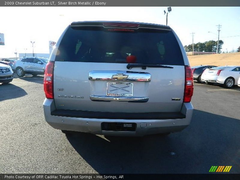 Silver Birch Metallic / Ebony 2009 Chevrolet Suburban LT
