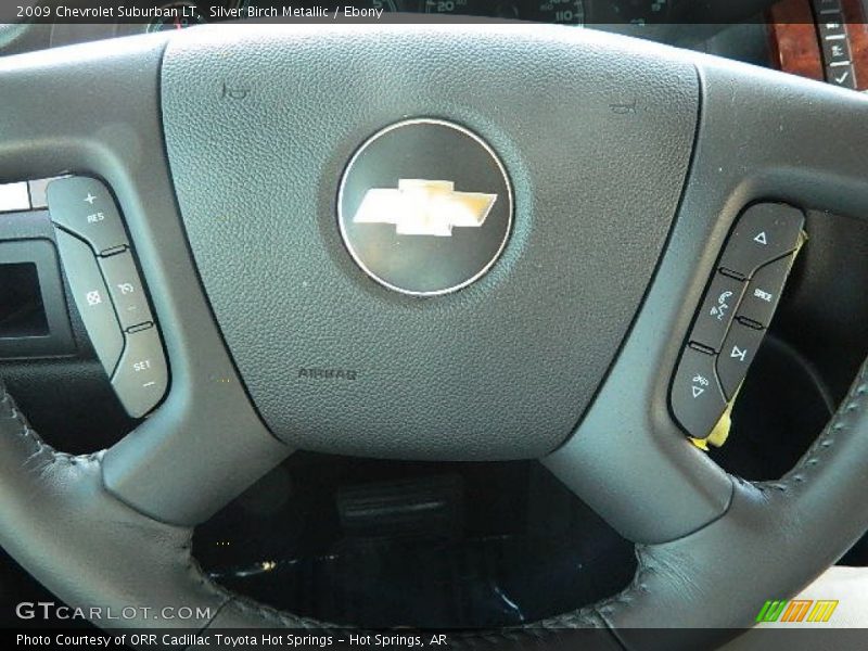 Silver Birch Metallic / Ebony 2009 Chevrolet Suburban LT