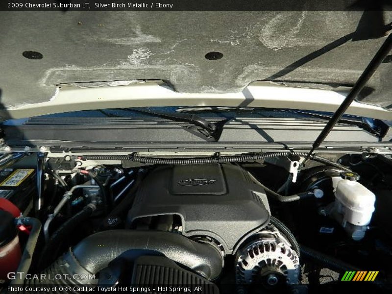 Silver Birch Metallic / Ebony 2009 Chevrolet Suburban LT