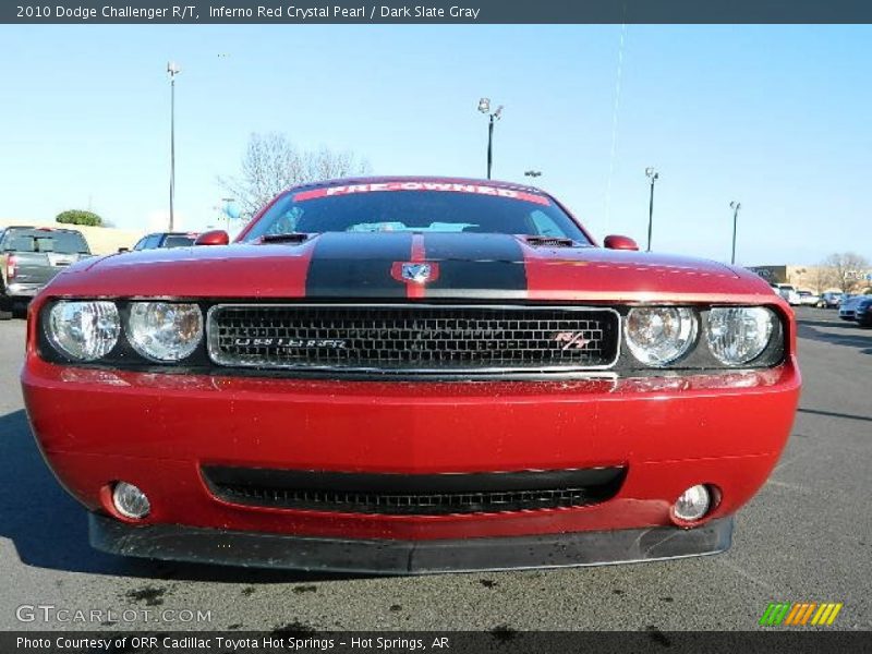 Inferno Red Crystal Pearl / Dark Slate Gray 2010 Dodge Challenger R/T