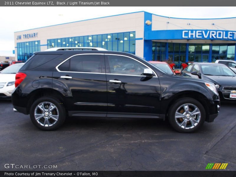 Black / Light Titanium/Jet Black 2011 Chevrolet Equinox LTZ